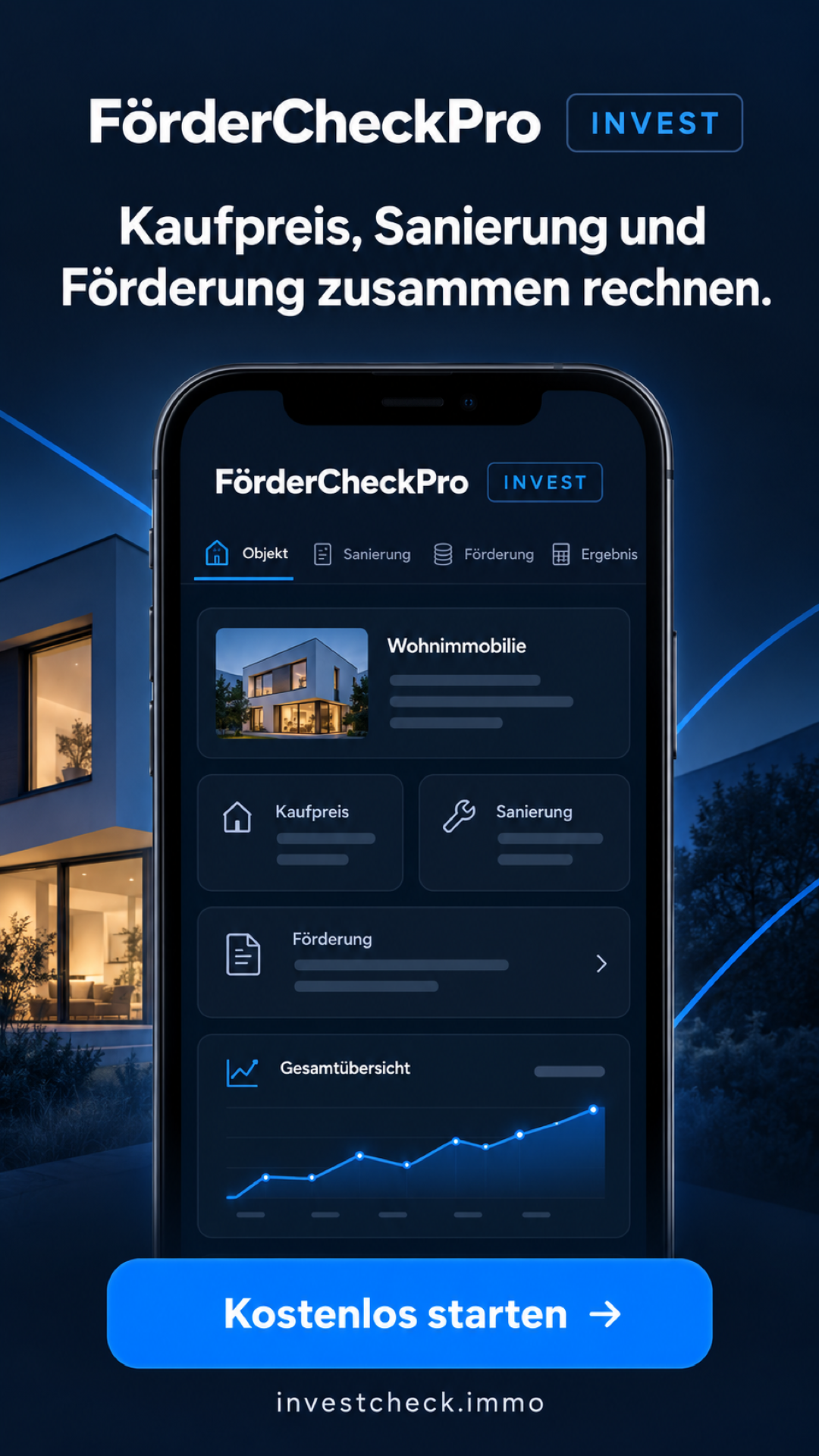 FörderCheckPro Invest: Story, 1080 × 1920 px